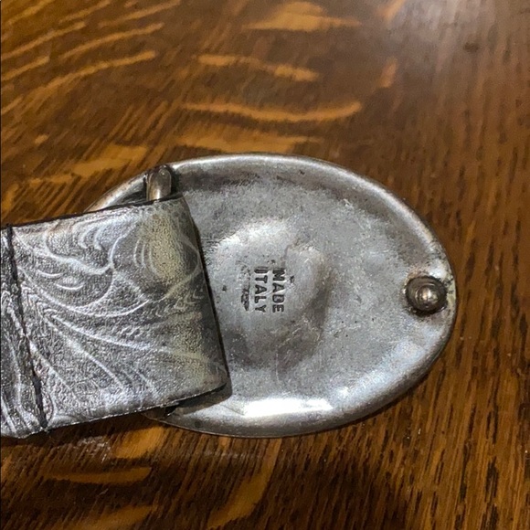 Hand tooled belt - Picture 4 of 6